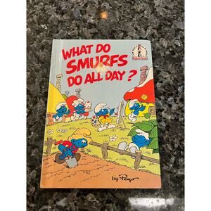 Vintage Dr. Seuss What Do Smurfs Do All Day? By Peyo